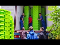 Logistik Industrielle Plastiklagerbehälter Rechteck für eine nachhaltige Lieferkette